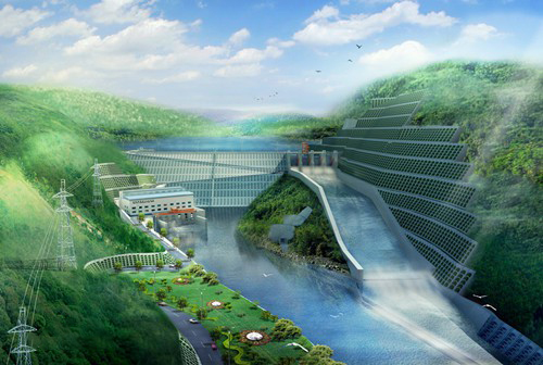 千阳老挝南塔河1号水电站项目